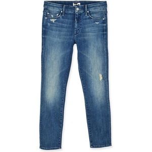 MOTHER “The Looker Crop” in Graffiti Girl, size 26